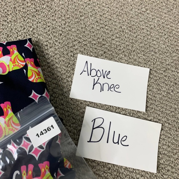 Crown & Ivy Womens Dress Size 4P Blue Elephant Print Sleeveless Sheath Lined - Picture 12 of 12